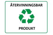 laktarstol återvinningsbar produkt